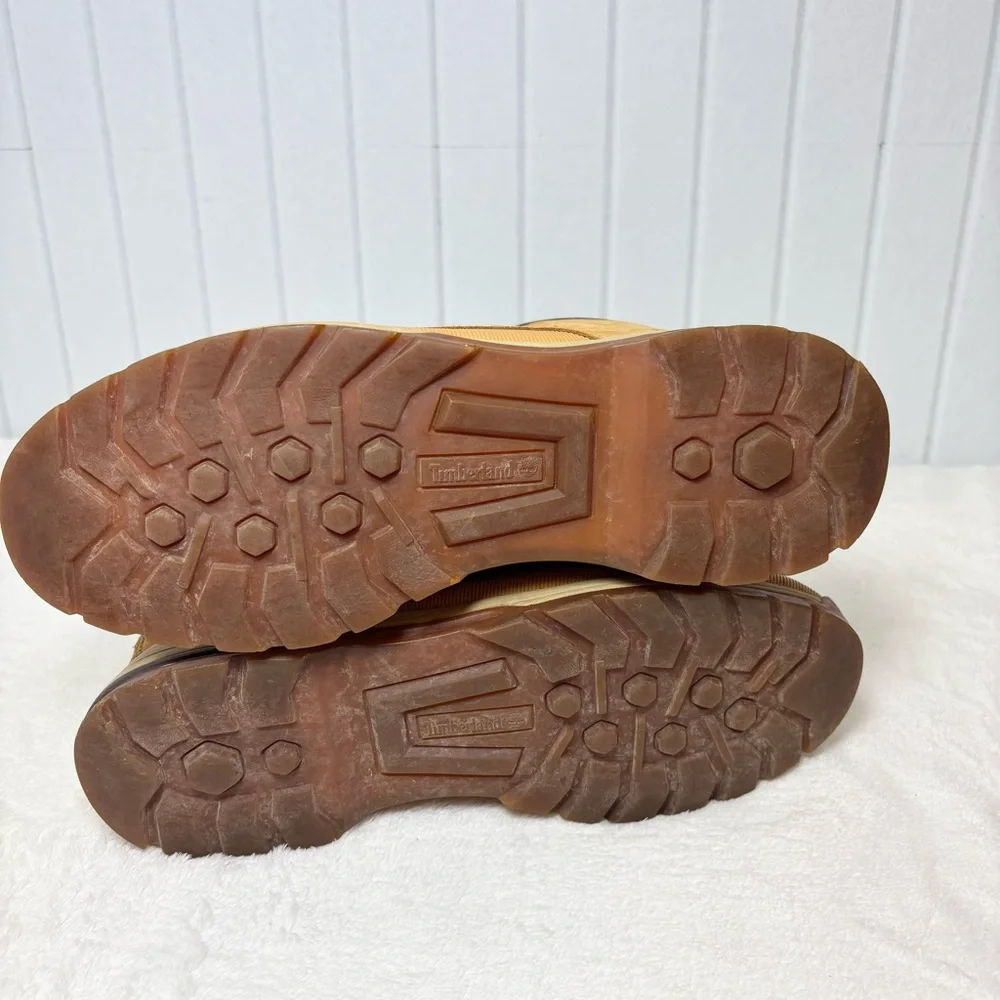 Timberland‎ Euro Dub Men's Tan Leather Boots Size 10M